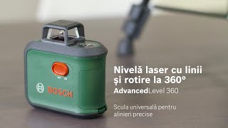 AdvancedLevel 360 – scula universală pentru alinieri precise