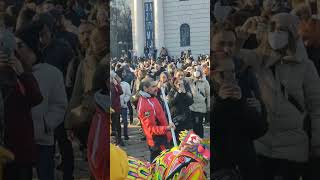 Milano, Arco della Pace, Capodanno Cinese, il Dragone