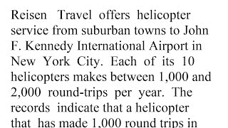 Reisen Travel offers helicopter service from suburban towns to John F Kennedy International Airpo...