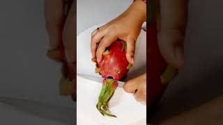 Dragon Fruit//How To Cut Dragon Fruit #shorts