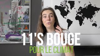 11's bouge pour le climat. Adelaïde Charlier appelle à participer aux Olympiades 11.11.11