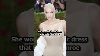 😍 Kim Kardashian wears Marylin Monroe dress at the Met Gala