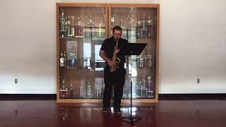 Christopher A  Johns, II - Graduate School Saxophone Audition 2021