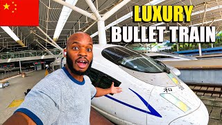 I Rode on The Chinese High Speed Bullet Train  (Business Class) 🇨🇳