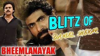 #BheemlaNayak | Blitz of Daniel Shekar | BGM | Pawan Kalyan, Rana Daggubati | Trivikram |