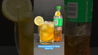 Sprite+ Green Lipton Tea = Testing Viral Combination #shorts #experiment #diy