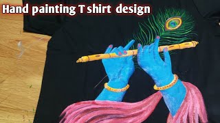 Hand painting T shirt || T shirt || #artwork