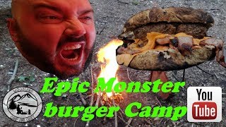 Epic Monster Burger Woodland Hammock Camp