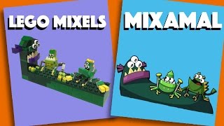 LEGO Mixels - Mixamals - Stop Motion Build (How to Build)