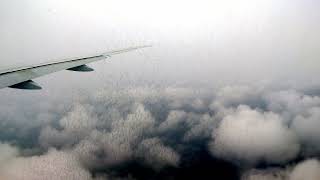 Flight Landing on Snowy Weather Copenhagen