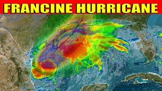 🚨TRACKING FRANCINE HURRICANE + MUSIC BACKGROUND #FrancineHurricane #Music