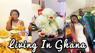 A Week In The Life Of An Unemployed Doctor In Ghana - I made a bouquet 🥹#ghanalife