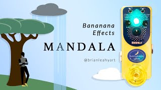 Bananana Effects Mandala glitch pedal on bass guitar – Spring Weather Vibes