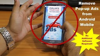 Remove Android AdWARE Pop Ups without any software