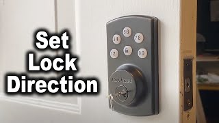 How to Set Lock Direction on Kwikset Powerbolt 2 Door Lock | The Fixer Clips