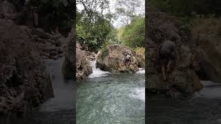 Nice view 7 fall of Columbio #explore #nature #philippinehero #travel #philippinehistory #waterfall