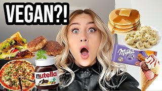 EXTREM EXPERIMENT: eine WOCHE VEGAN ESSEN!!!😳SCHAFFE ICH ES? ⎥ PIA