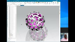 Siemens NX 2212 - Three Interlocking Rotating Spheres