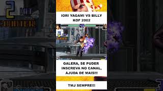 BILLY VS IORI YAGAMI  #kof2002 #shorts #viralshort #fightcade #games