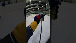 Not the best start #sledhockey #icehockey #gopro #pov