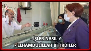 Kıyma 100 Gram'a Düştü! Meral Akşener ile Kırıkkale Kasap Esnafı Arasında Geçen Trajikomik Konuşma