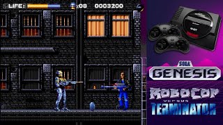 RoboCop Versus The Terminator (1993) Gameplay