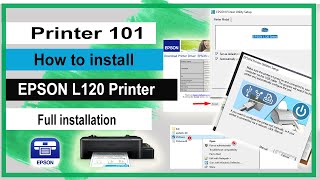 How to install Epson L120