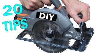 20 Circular Saw Tips for Beginners