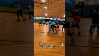 Roller Derby Fun! - Full Contact Sports #shorts #rollerskating