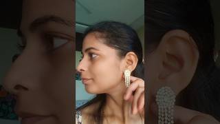 DIY cute chain earrings #earrings #कलाgallery #youtubeshorts