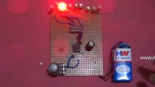 LED CHASER | best project topic for school and science fair | projectmaker.in