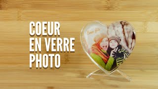 COEUR EN VERRE PHOTO