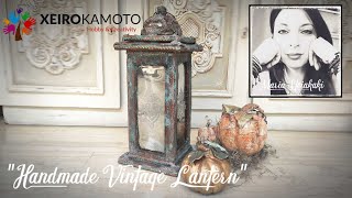 Handmade Vintage Lantern with #Paverpol #DIY #tutorial