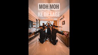 MOH MOH KE DHAAGE||RAJA DANCE STUDIO||KATHAK FUSION||2021