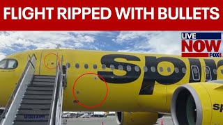 BREAKING: Spirit airlines flight ripped with bullets while landing in Haiti | LiveNOW from FOX