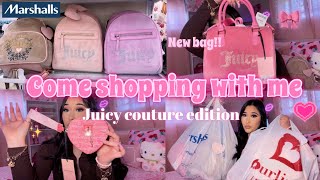 COME JUICY COUTURE SHOPPING WITH ME ♡ | Marshalls, Burlington, & Ross + haul at the end