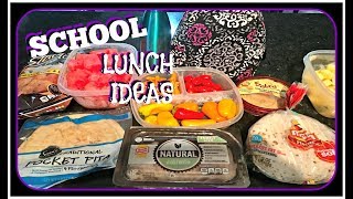 WEEK OF SCHOOL LUNCHES FOR A MIDDLE SCHOOLER: BENTO BOXES AND OTHER CREATIVE IDEAS