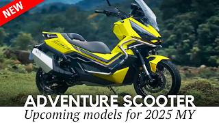 10 Upcoming Adventure Scooters with Powerful Motors Up to 750cc