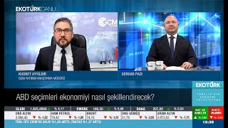 6 Kasım 2024 EkoTürk TV / ABD Başkanlık Seçimi - Fed Yol Haritası - Dolar, Borsa ve Altın Beklentisi