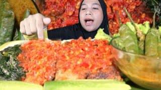 PEDES SADIS....‼️🔥🥵DENDENG BALADO, ONCOM GEPREK, GULAI CABE, TUMIS DAUN PAYA, LALAPAN MUKBANG