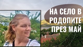 #56 Пролетни промени: от старо дърво - нова лампа в коридора. Как правя малеби и други селски работи