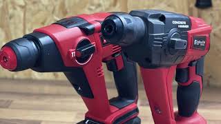 Einhell Akku-Bohrhammer TE-HD 18 (Modell 2021) | Vergleich mit Modell 2019 und Einhell Herocco