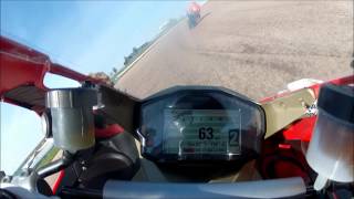 2012 Ducati 1199 Panigale crash safety rider @ HPT