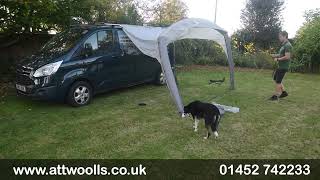 Vango Airbeam Sky Sun Canopy Review & Pitching Video