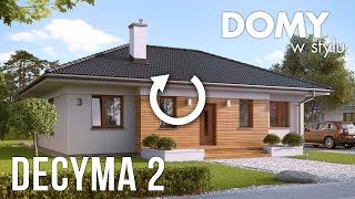 Projekt domu DECYMA 2 - widok 360º