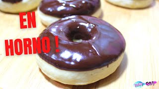 DONAS AL HORNO RECETA FÁCIL 🍩🍫 #DONASCASERAS | PATSY GO !