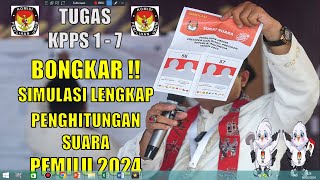 SIMULASI PENGHITUNGAN SUARA PEMILU 2024