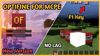 Optifine For Minecraft Pe 1.17 || Optifine Mcpe No Lag || Lag Fix In Minecraft Pe || Boost Fps