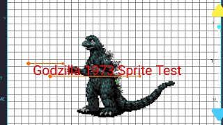 Godzilla 1973 Sprite Test (Dc2)