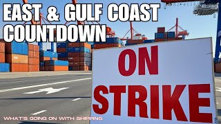 US East & Gulf Coast Dockworkers and Ports Are on a Countdown to a Strike ... 1 October 2024!